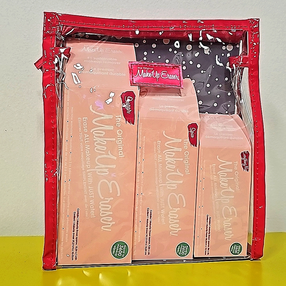 NEW The Original Makeup Eraser 3 Piece Set